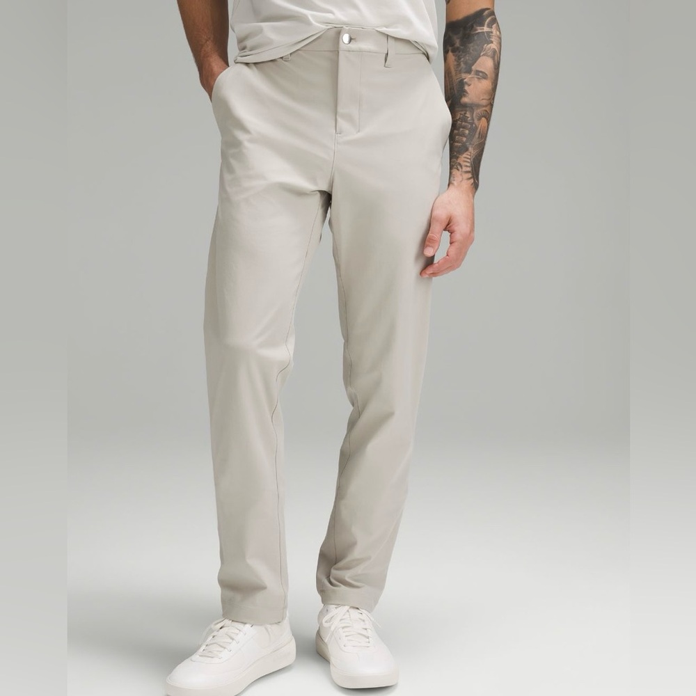 Lululemon ABC Pants i color Raw Linen size 36